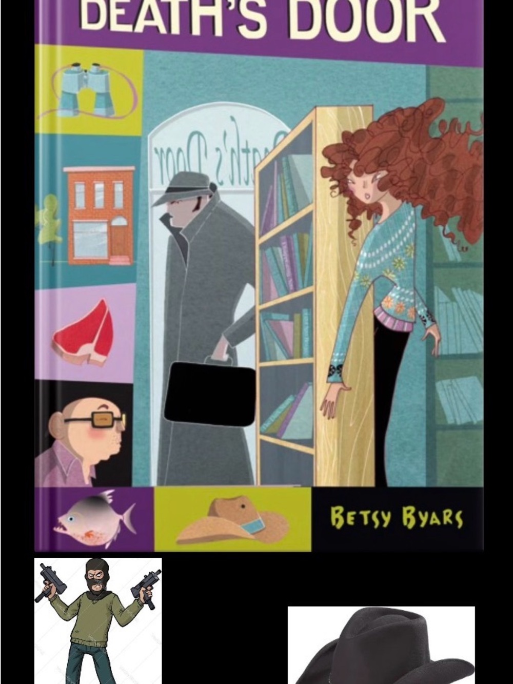 Death's Door Paperback Book - Colorful Illustrated Cover